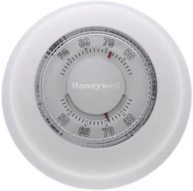 Alt view image 2 of 4 - 2-Pack Honeywell T87K1007 Heat Only Thermostat, 1 Pack -White + LCD Cleaner
