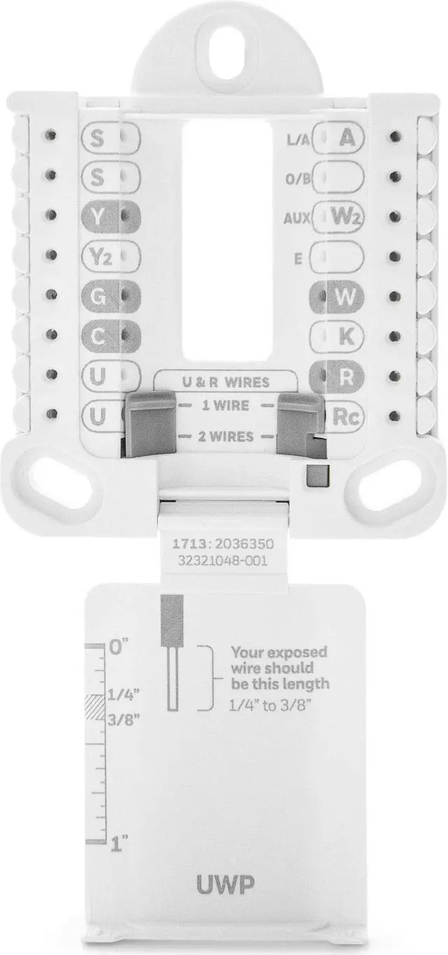 Alt view image 3 of 8 - Honeywell VisionPRO 8000 Thermostat - White + LCD Cleaner