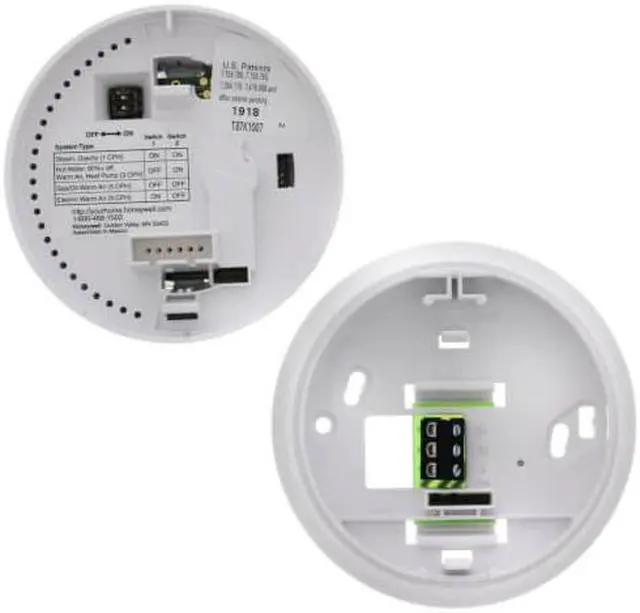 Alt view image 3 of 4 - 2-Pack Honeywell T87K1007 Heat Only Thermostat, 1 Pack -White + LCD Cleaner