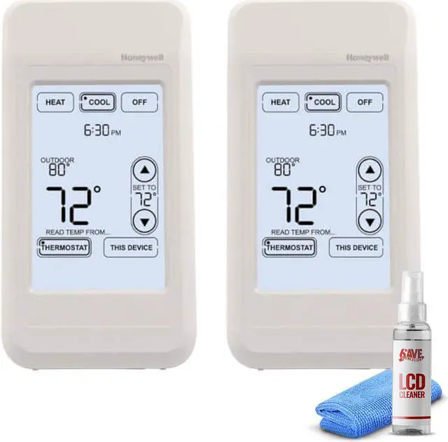Main image of 2-Pack Honeywell REM5000R1001 Portable Comfort Control + LCD Cleaner