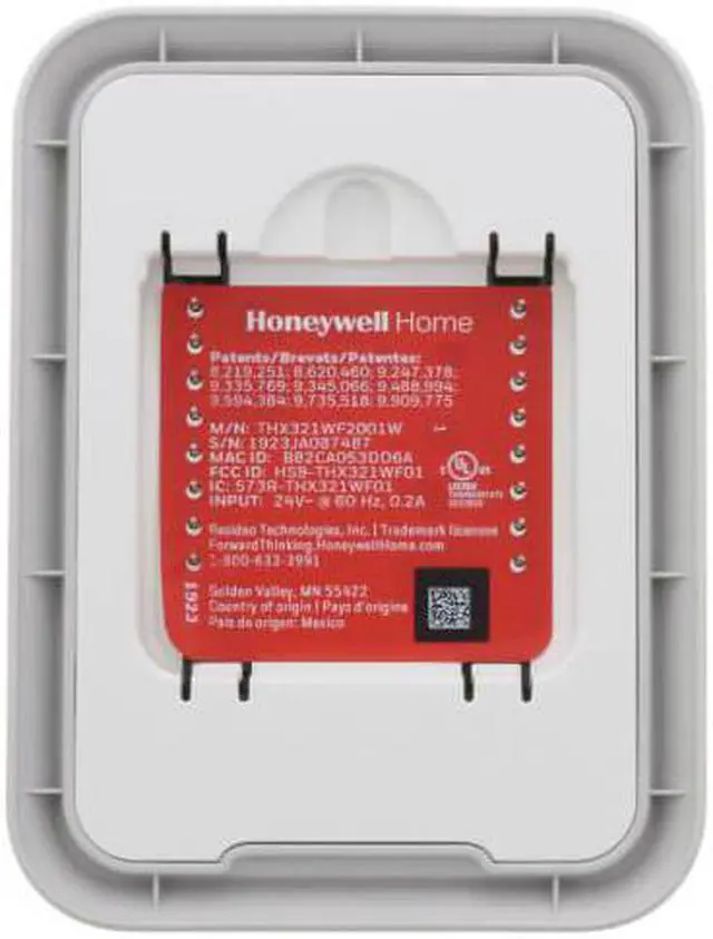 Alt view image 4 of 4 - Honeywell THX321WFS2001W T10 Pro Smart Thermostat with RedLINK -White Bundle