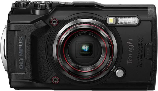 Main image of Olympus Tough TG-6 Waterproof Camera, Black