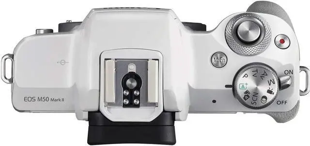 Alt view image 3 of 4 - Canon EOS M50 Mark II + EF-M 15-45mm is STM Kit White (International Model)