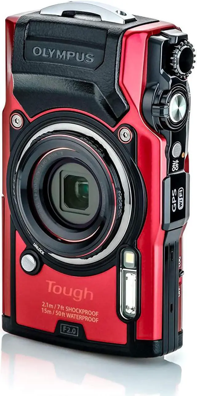 Alt view image 2 of 2 - Olympus Tough TG-6 Waterproof Camera, Red