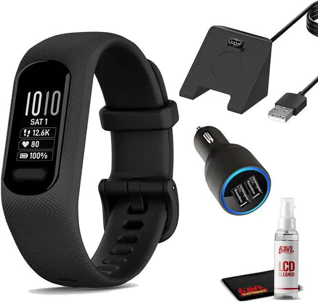 Main image of Garmin vivosmart 5, Fitness Tracker with 6Ave Accessory Bundle