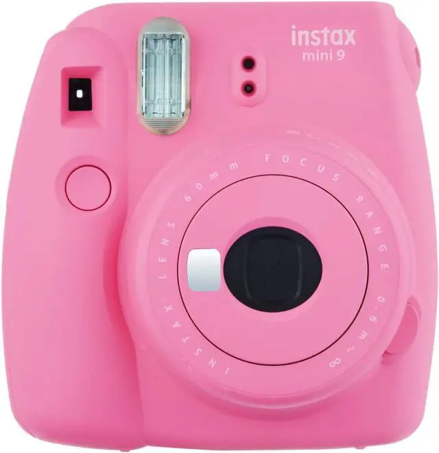 Alt view image 2 of 4 - Fujifilm Instax Mini 9 Instant Camera (Flamingo Pink) with 20 Mini Films Bundle