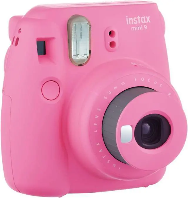 Alt view image 4 of 4 - Fujifilm Instax Mini 9 Instant Camera (Flamingo Pink) with 20 Mini Films Bundle