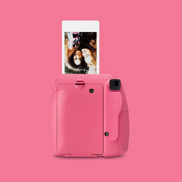 Alt view image 3 of 4 - Fujifilm Instax Mini 9 Instant Film Camera with 10 Shots - Flamingo Pink
