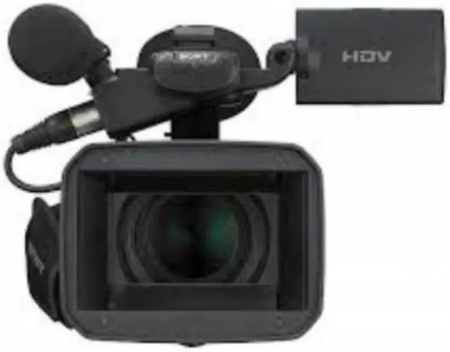 Alt view image 4 of 4 - Sony Hvr-z5u Hvr Z5u Hdv High Definition Professional Camcorder