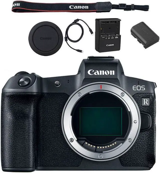Main image of Canon EOS R Mirrorless Digital Camera International Model Base Body Bundle