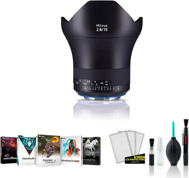 Main image of Zeiss Milvus 15mm f/2.8 ZE Lens for Canon EF - 2111-790 - with Corel Mac Software Bundle