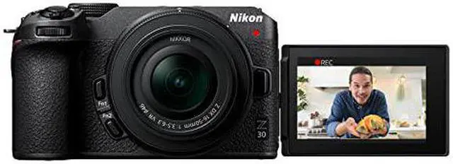 Alt view image 2 of 12 - Nikon Z 30 DX-Format Mirrorless Camera with NIKKOR Z DX 16-50mm f/3.5-6.3 VR Zoom Lens