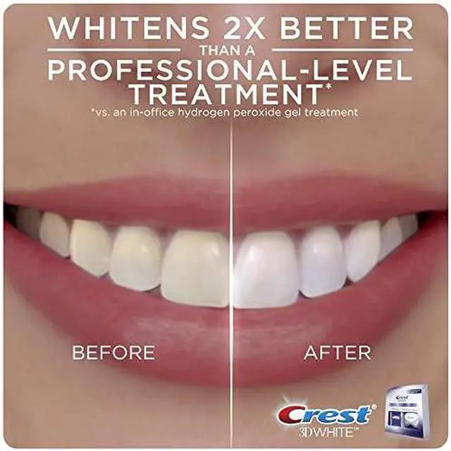 Alt view image 9 of 18 - crest 3d white whitestrips with light, teeth whitening strips kit, 10 count