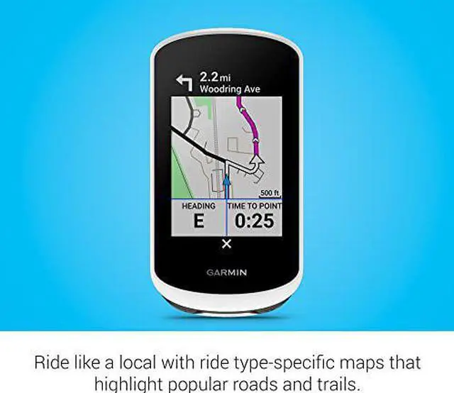 Alt view image 4 of 17 - Garmin Edge® Explore 2, Easy-to-Use GPS Cycling Navigator, eBike Compatibility, Maps and Navigation, with Safety Features