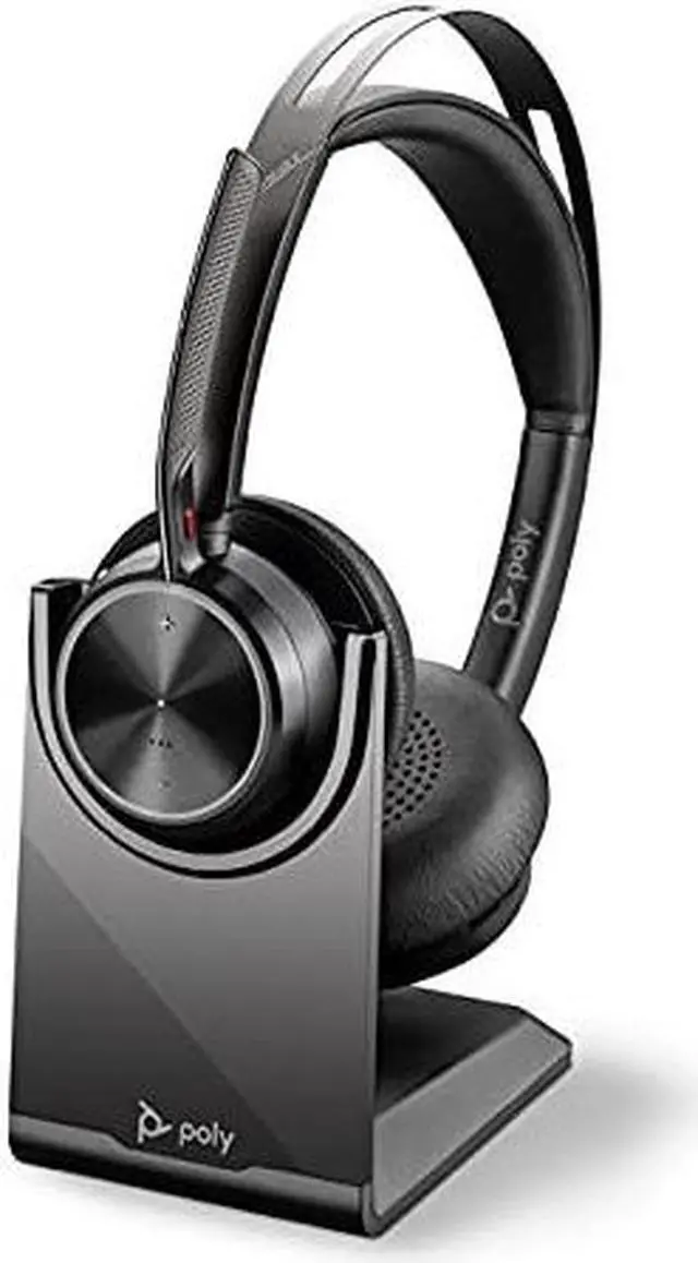 Alt view image 4 of 8 - Plantronics Voyager Focus2 UC Microsoft Teams Optimized Stereo Bluetooth Headset