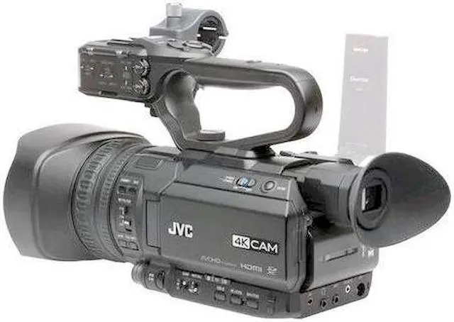 Alt view image 2 of 4 - JVC GY-HM250 Camcorder, 3.5", Black