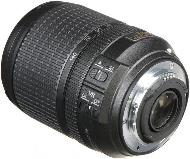 Alt view image 4 of 4 - Nikon AF-S DX 18-140mm f/3.5-5.6G ED VR Lens (2213) Intl Model Bundle