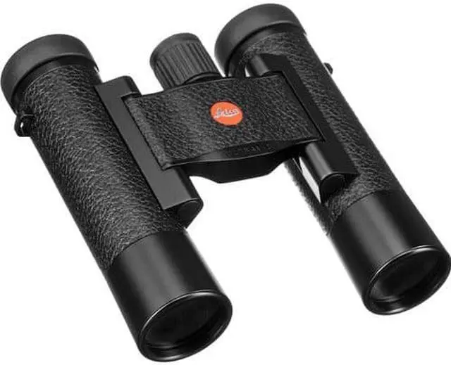 Main image of Leica 10x25 Ultravid Blackline Binocular (Black with Black Leather)
