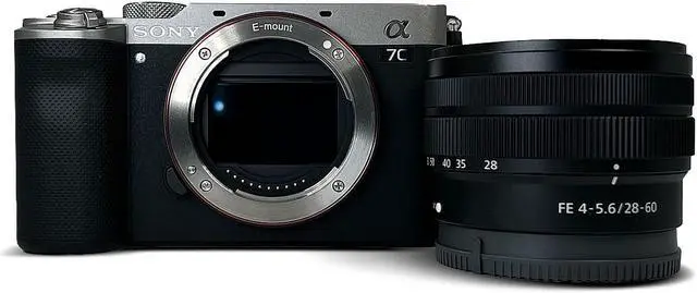 Alt view image 9 of 19 - Sony Alpha 7C Full-Frame Compact Mirrorless Camera Kit - Silver (ILCE7CL/S)
