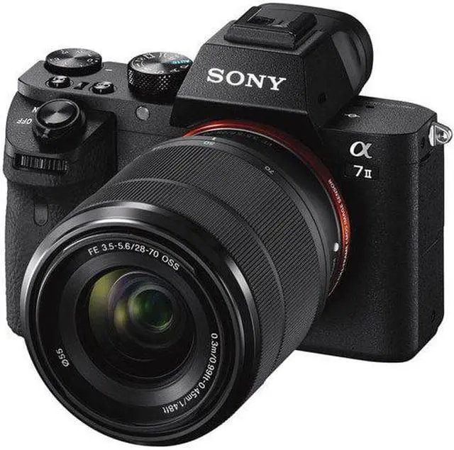 Alt view image 2 of 4 - Sony Alpha a7 II Mirrorless Camera with FE 28-70mm f/3.5-5.6 OSS Lens ILCE7M2K/B Starter Kit