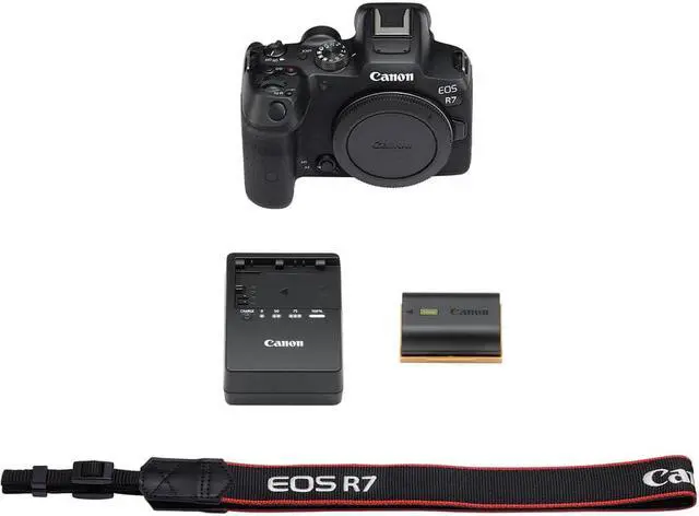 Alt view image 4 of 4 - Canon EOS R7 Mirrorless Camera + Canon 70-200mm Lens + 64GB Card + Filter + More