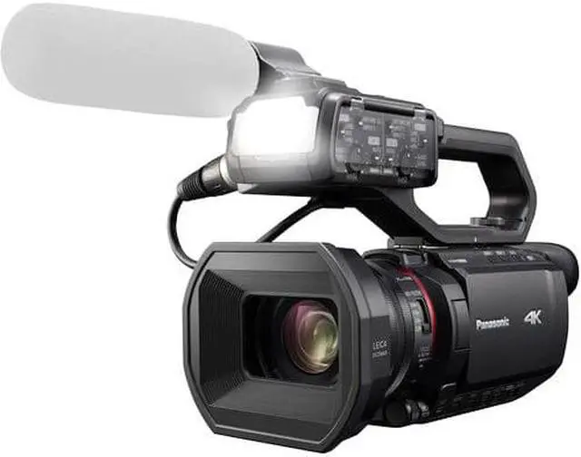 Main image of Panasonic X2000 4K Professional Camcorder with 24x Optical Zoom, WiFi HD Live Streaming, 3G SDI Output and VW-HU1 Detachable Handle