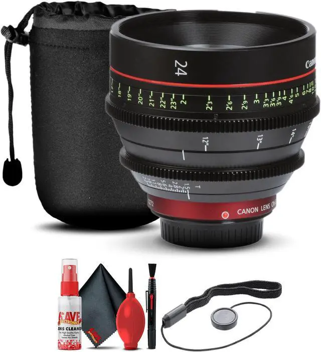 Main image of Canon CN-E 24mm T1.5 L F Cinema Prime Lens (EF Mount) (6569B001) + More