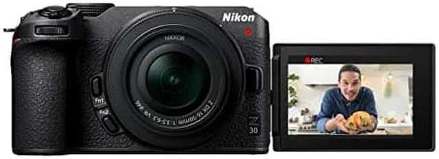 Main image of Nikon Z 30 DX-Format Mirrorless Camera with NIKKOR Z DX 16-50mm f/3.5-6.3 VR Zoom Lens