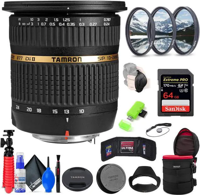 Main image of Tamron SP AF 10-24mm f / 3.5-4.5 DI II Lens For Pentax+ Accessories (INT Model)