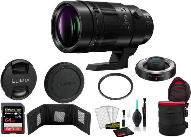 Main image of Panasonic Leica DG Elmarit 200mm f/2.8 POWER O.I.S. Lens with Memory Card