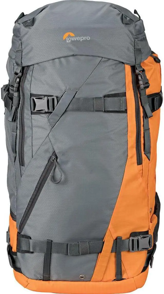 Alt view image 2 of 4 - Lowepro Powder Backpack 500 AW (Gray and Orange) With 6Ave Photography Kit