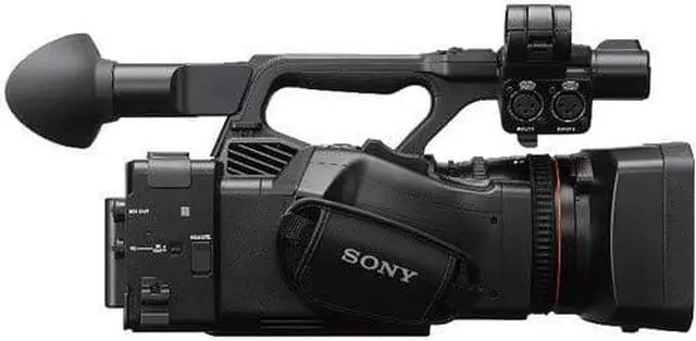Alt view image 4 of 4 - Sony PXW-Z190V 4K XDCAM Camcorder With Padded Case, LED Light, 64GB Memory Card and More Base Bundle