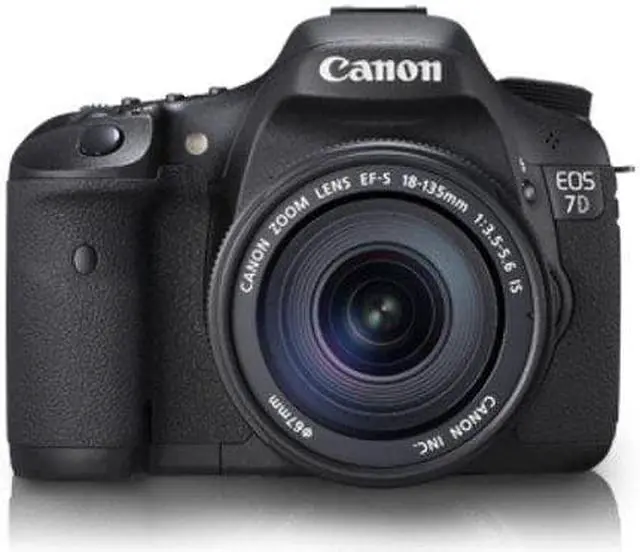 Alt view image 2 of 4 - Canon EOS 7D 18 MP CMOS Digital SLR Camera with 18-135mm f/3.5-5.6 IS UD Lens (discontinued by manufacturer)