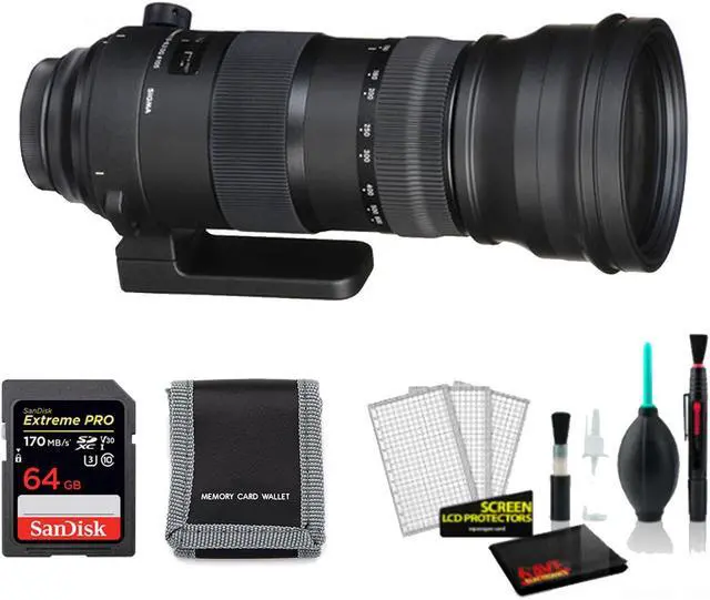 Main image of SIGMA 150-600MM F/5-6.3 DG OS HSM SPORTS LENS with Memory Card (International Model)