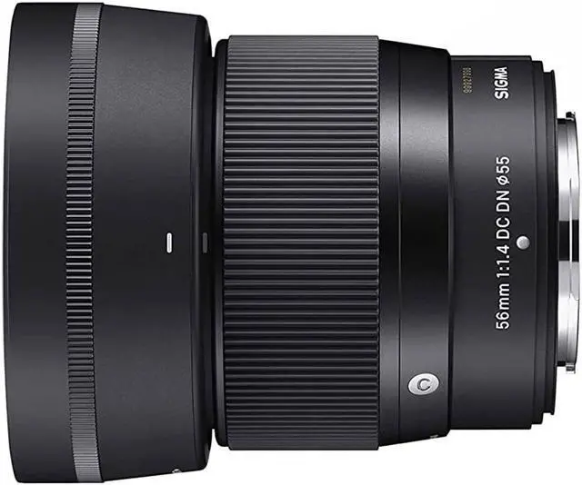 Alt view image 2 of 4 - Sigma 56mm f/1.4 DC DN Contemporary Lens for FUJIFILM X - with 2X 64GB Memory Card, Editing Software and More