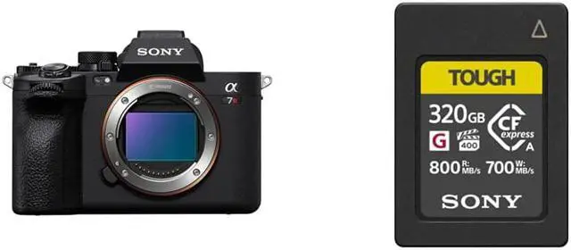 Main image of Sony Alpha 7R V Full-Frame Mirrorless Camera with Sony CFexpress Type A Memory Card 320GB (International Model)