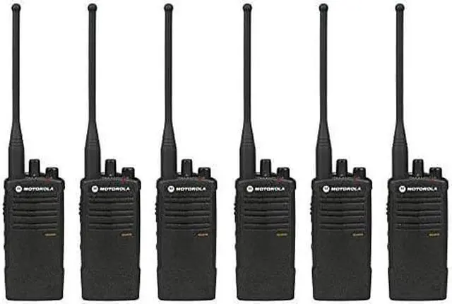 Alt view image 2 of 4 - 6 Pack of Motorola RDU4100 Two way Radio Walkie Talkies