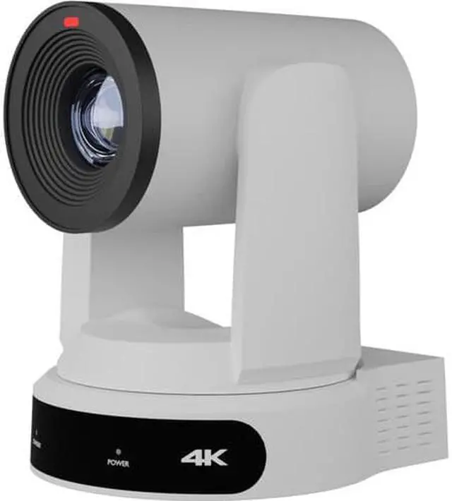Alt view image 4 of 13 - PTZOptics Move 4K 30X Optical Zoom Camera (White)