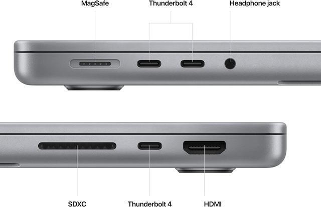 Alt view image 4 of 4 - Apple 2023 MacBook Pro Laptop M2 Max chip with 12core CPU and 30core GPU: 14.2-inch Liquid Retina XDR Display, 32GB Unified Memory, 1TB SSD Storage. Works with iPhone/iPad; Space Gray