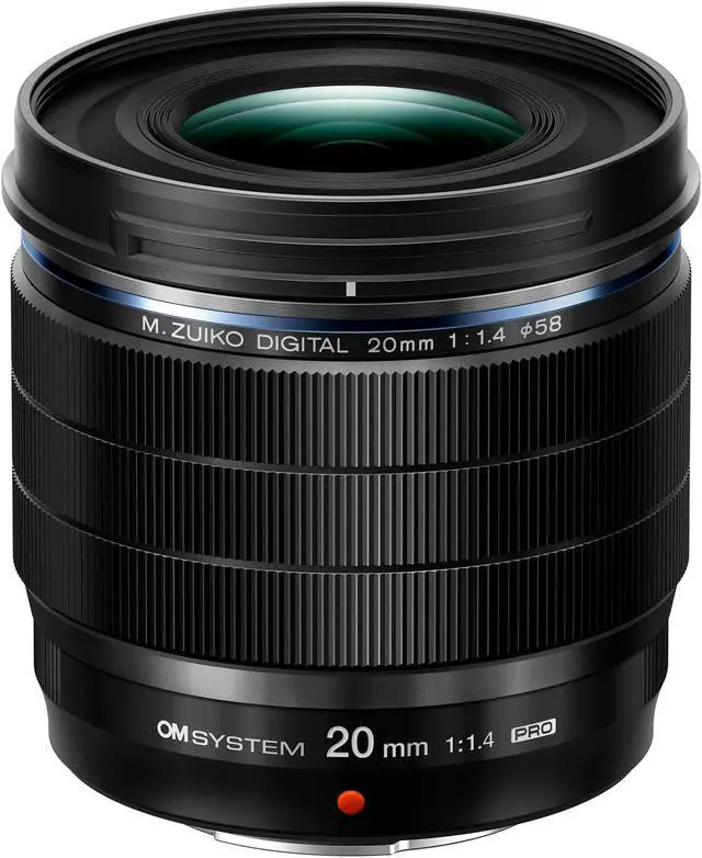Main image of OM Digital Solutions M.Zuiko Digital ED 20mm F1.4 PRO Lens,Black