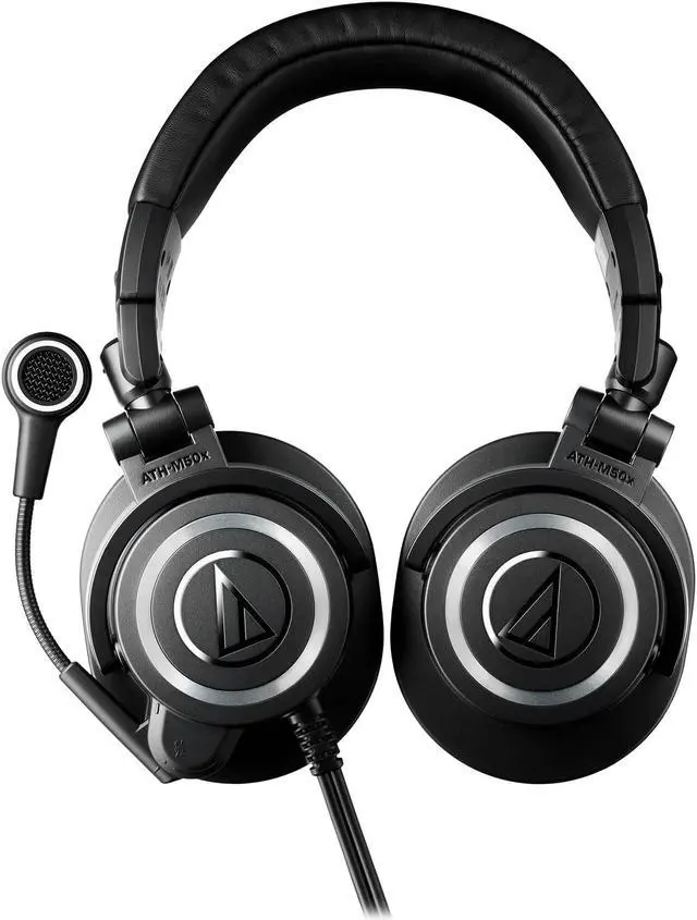 Alt view image 4 of 11 - Audio-Technica ATH-M50xSTS-USB StreamSet Streaming Headset