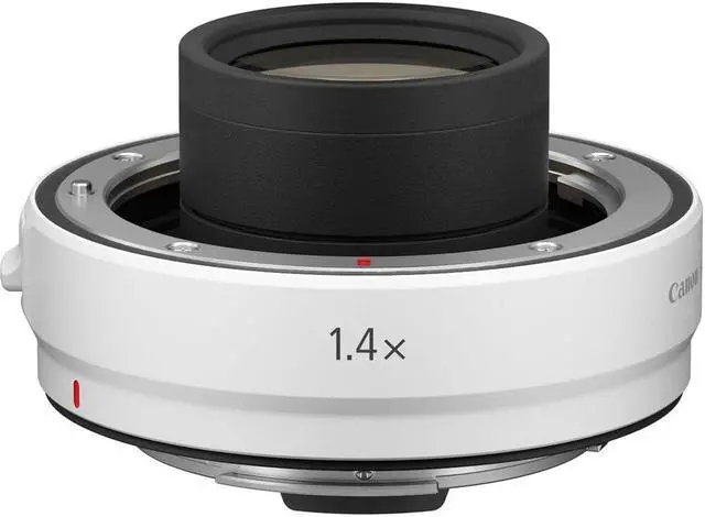 Alt view image 3 of 3 - Canon RF 1.4x Extender + Hand Strap + Lens Cap Keeper + Cleaning Kit