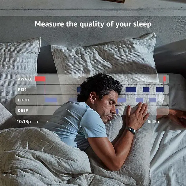 Alt view image 3 of 4 - Amazon Halo View fitness tracker, with color display  - Active Black - Small/Medium