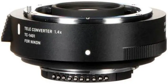 Alt view image 2 of 4 - Sigma TC-1401 1.4x Teleconverter for Nikon F with Tripod and Photo Softwares