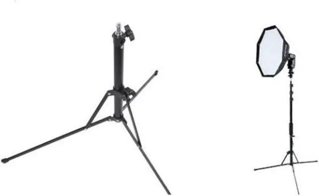 Alt view image 2 of 3 - Godox AD-S16 Low Location Flash Terminal 1/4''&3/8'' Flash Light Stands for WITSTRO Speedlite AD180 AD360 1/4" Thread Tr