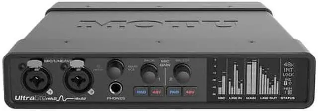 Main image of MOTU UltraLite-mk5 USB Audio Interface Bundle with 6Ave Cleaning Kit