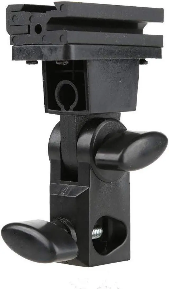 Alt view image 4 of 4 - Godox Strong E-type Multifuctional Swivel Bracket Holder for Godox Nikon Connon Flash Speedlite Hot Shoe Speedlite Light