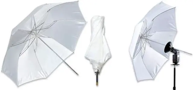 Alt view image 3 of 3 - Godox AD-S5 37" 94Cm Folding up Soft Umbrella for Witstro AD180 AD360 White