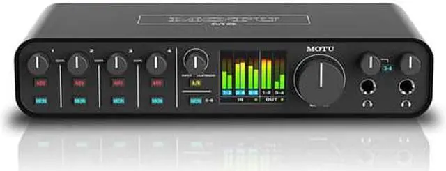 Main image of MOTU M6 6x4 USB-C Audio Interface with Studio-Quality Sound Bundle with Headphone, XLR Cables, and 6Ave Cleaning Kit
