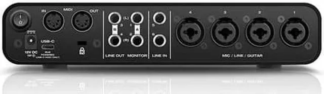 Alt view image 2 of 2 - MOTU M6 6x4 USB-C Audio Interface with Studio-Quality Sound Bundle with Headphone, XLR Cables, and 6Ave Cleaning Kit